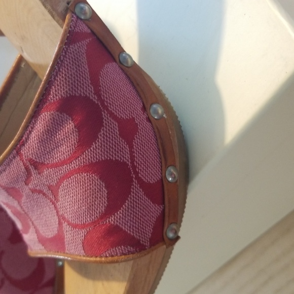 Coach sandals good condition, 3 inch heel - Picture 5 of 9